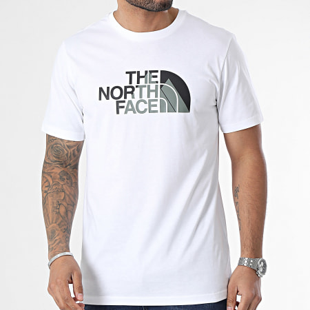 The North Face - Camiseta Biner Graphic A894X Blanca