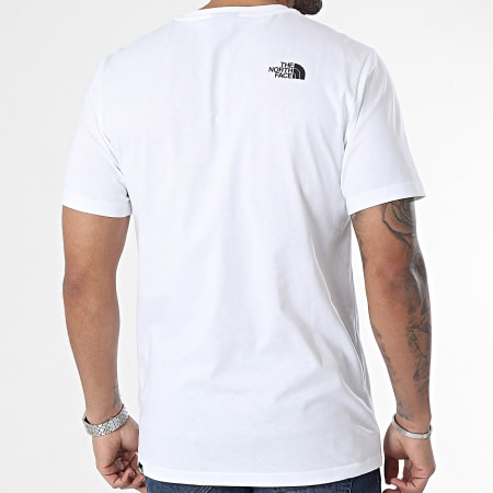 The North Face - Camiseta Biner Graphic A894X Blanca