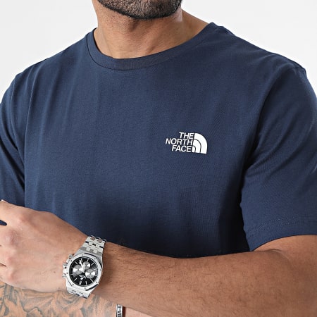 The North Face - Tee Shirt NSE Graphic A8953 Bleu Marine