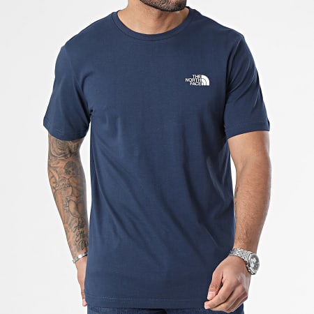 The North Face - Camiseta NSE Graphic A8953 Azul Marino