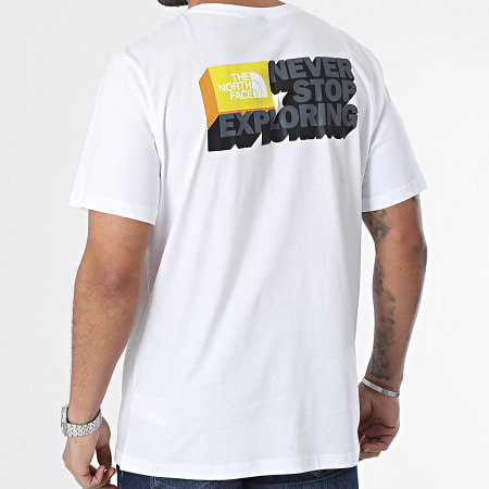 The North Face - Camiseta NSE Graphic A8953 Blanca