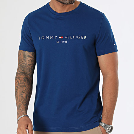 Tommy Hilfiger - 1797 Logo Tee Shirt Navy