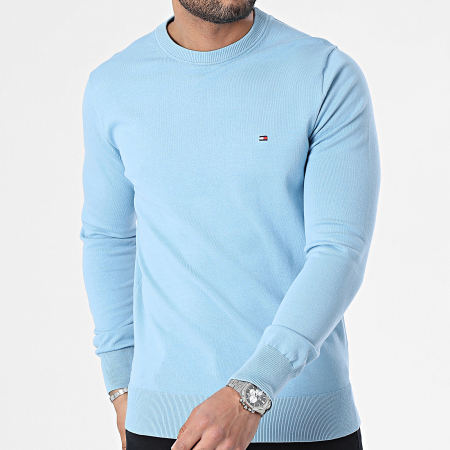 Tommy Hilfiger - Pull 1985 1316 Bleu Clair