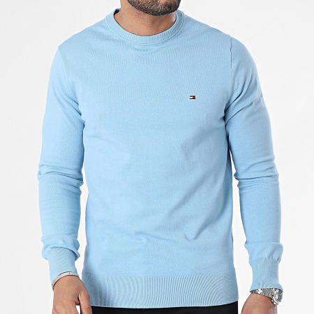 Tommy Hilfiger - Pull 1985 1316 Bleu Clair