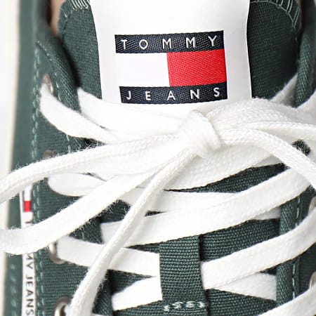 Tommy Jeans - Canastas Lace Up Canvas Color 1365 Tahoe Forest