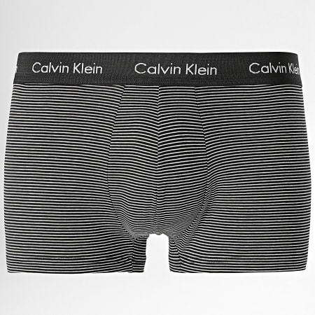 Calvin Klein - Juego de 3 calzoncillos U2664G Blanco Negro