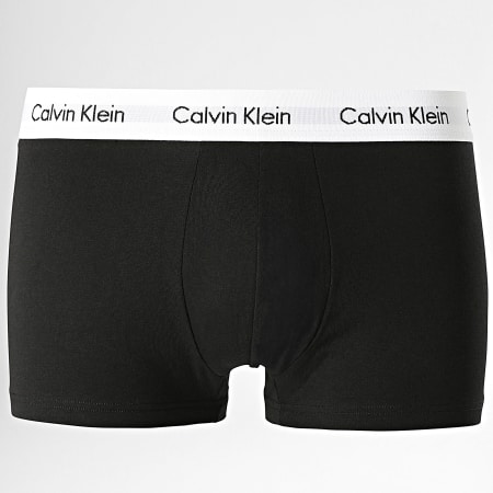 Calvin Klein - Lot De 3 Boxers U2664G Blanc Noir