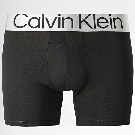 Calvin Klein - Set di 3 boxer NB3075A nero argento