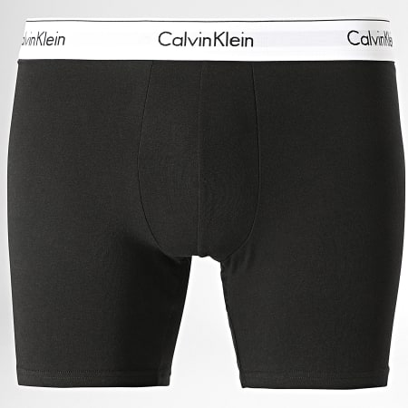 Calvin Klein - Juego de 3 calzoncillos bóxer NB2381A Negro Blanco Gris brezo