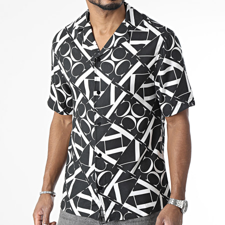 Calvin Klein - Camisa de manga corta Resort 0970 Negro