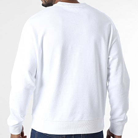 Calvin Klein - Felpa girocollo Logo Comfort 2956 Bianco