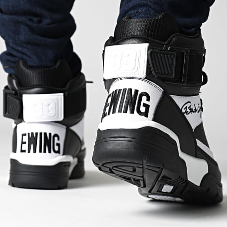 Ewing Athletics - Baskets Montantes 33 Hi Og 1BM02469 Black White