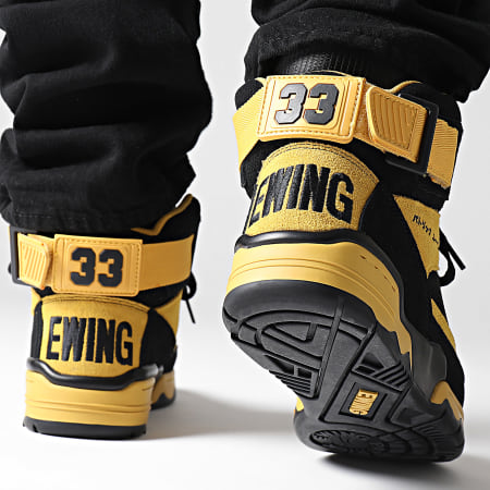 Ewing Athletics - Baskets 33 Hi 1BM02459 Black Mustard
