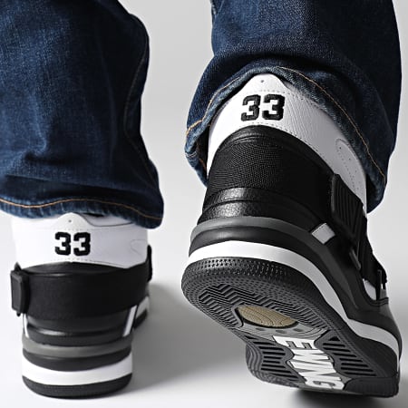 Ewing Athletics - Concept 1EW90132 Blanco Negro Castlerock Hi-Top Sneakers