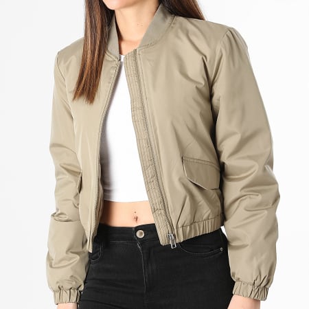 Only - Chaqueta bomber Dixie Mujer Verde caqui