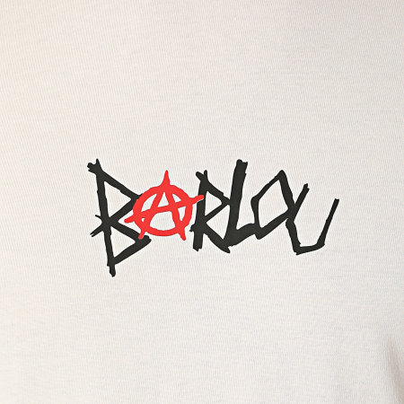 Seth Gueko - Camiseta Barlou Scribble Beige