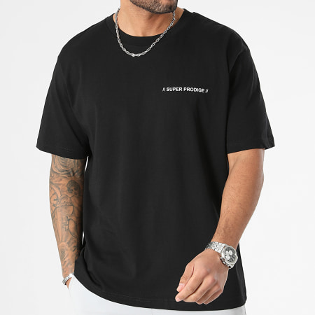 Super Prodige - Salah Large Oversize Camiseta Negro