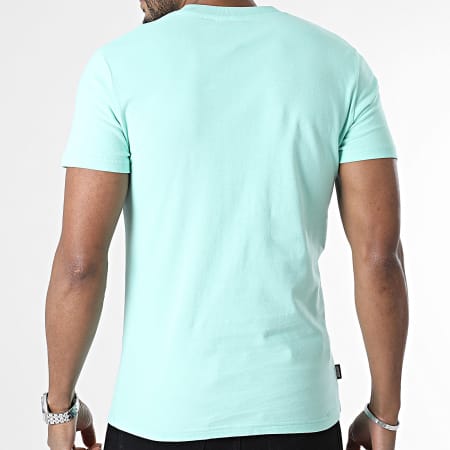Superdry - Camiseta cuello pico M1011170A Verde turquesa
