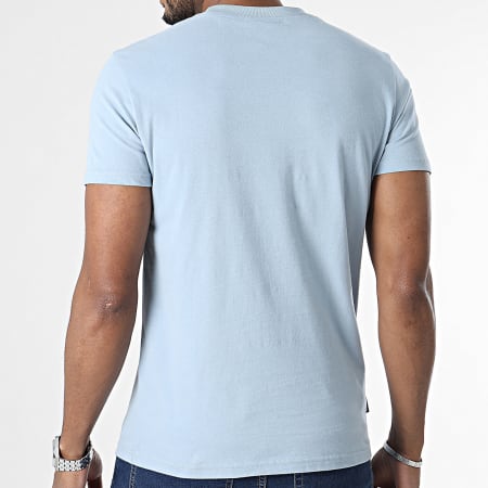 Superdry - Tee Shirt Vintage Logo M1011245A Bleu Clair Chiné