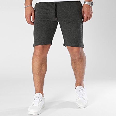 Teddy Smith - Short Jogging Narky 10416771D Gris Anthracite Chiné