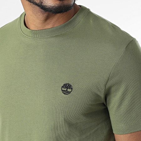 Timberland - Tee Shirt A2BPR Vert Kaki