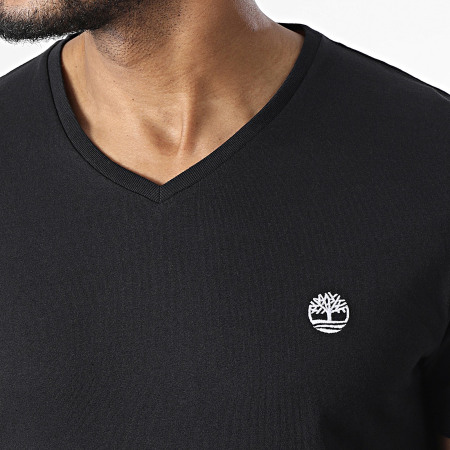 Timberland - Camiseta cuello pico A2BPT Negro