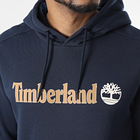 Timberland - Felpa con cappuccio A5UKK blu navy