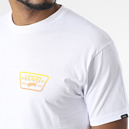 Vans - Tee Shirt Full Patch Back 000F8 Blanc