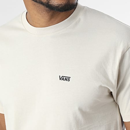 Vans - Tee Shirt Left Chest Logo A3CZE Beige