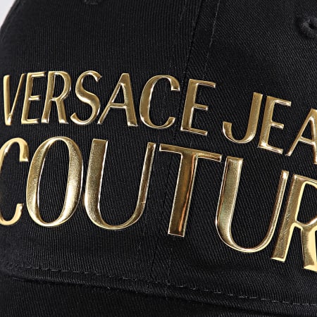 Versace Jeans Couture - Casquette 76GAZK32-ZG207 Noir Doré