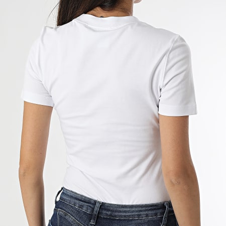 Versace Jeans Couture - Tee Shirt Femme 76HAHT02-CJ03T Blanc