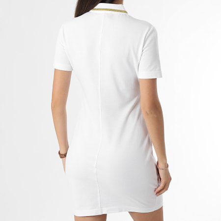 Versace Jeans Couture - Robe Polo Femme 76HAOT03-CJ01T Blanc