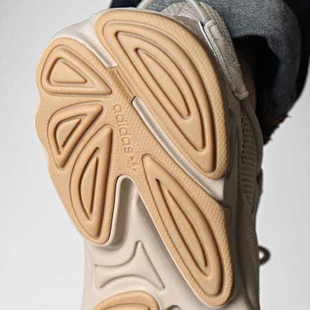 Adidas Originals - Ozweego ID3187 Alluminio Wonder Beige Core Nero Sneakers
