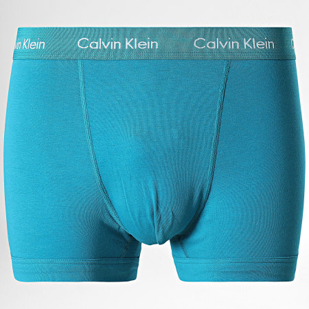 Calvin Klein - Lot De 3 Boxers U2662G Noir Rose Turquoise