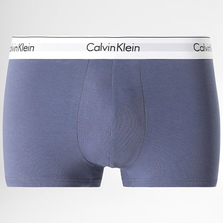 Calvin Klein - Set di 5 boxer NB3774A Blu navy Rosso Grigio Rosa carbone