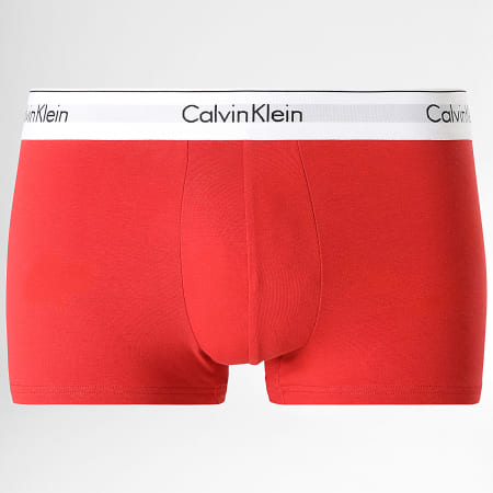 Calvin Klein - Lot De 5 Boxers NB3774A Bleu Marine Rouge Gris Anthracite Rose