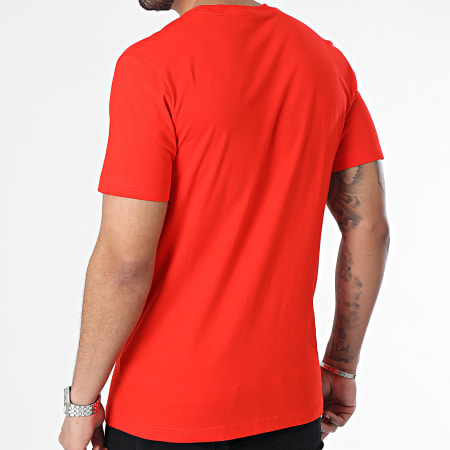 Calvin Klein - Camiseta cuello redondo 3483 Rojo