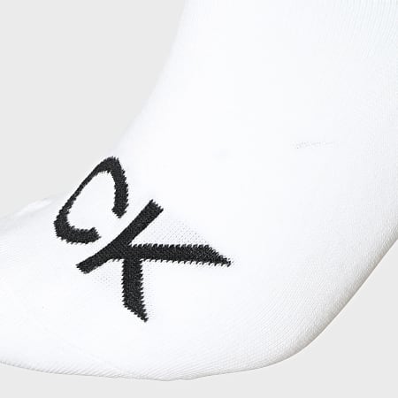 Calvin Klein - Lote de 3 pares de calcetines 501218723 Blanco