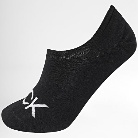 Calvin Klein - Lote de 3 pares de calcetines 501218723 Negro Blanco Gris Heather