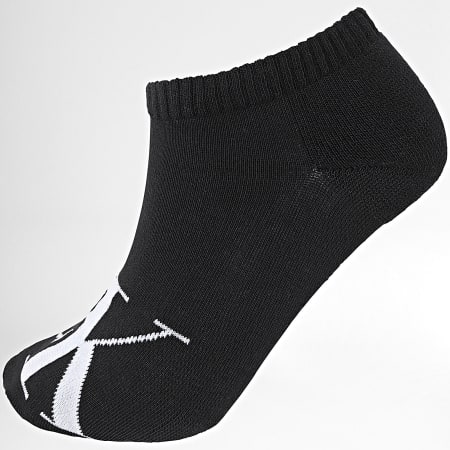 Calvin Klein - Lote de 2 pares de calcetines 701226660 Blanco Negro