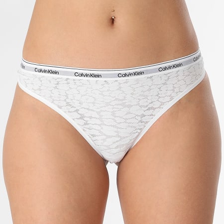 Calvin Klein - Perizoma da donna QD5051E Bianco