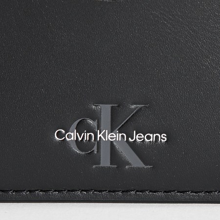 Calvin Klein - Monogram Soft 2441 Custodia per carte di credito nera