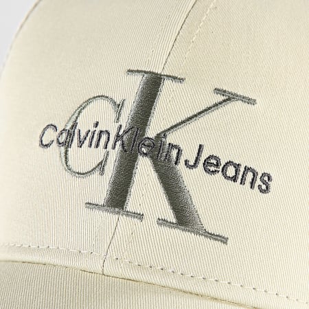 Calvin Klein - Casquette Monogram 0061 Vert Clair