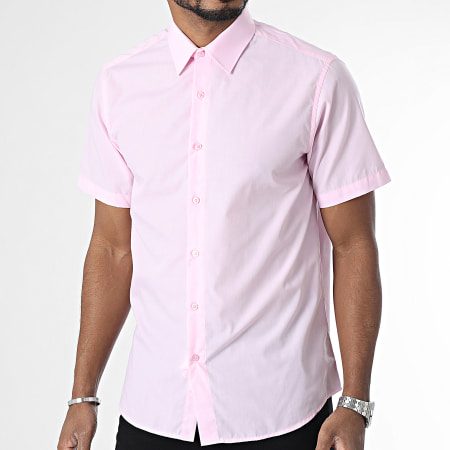 Classic Series - Chemise Manches Courtes Rose
