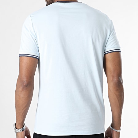 Fred Perry - Tee Shirt Twin Tipped M1588 Bleu Clair