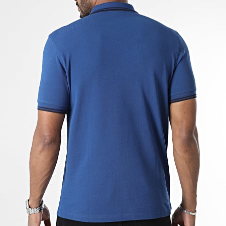 Fred Perry - Polo Manches Courtes Twin Tipped M3600 Bleu Roi