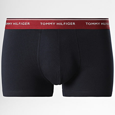 Tommy Hilfiger - Set De 5 Boxers 3270 Azul Marino Rojo Verde Caqui