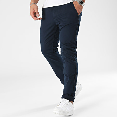 Tommy Jeans - Pantalon Chino Austin 9166 Bleu Marine