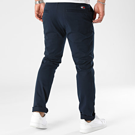 Tommy Jeans - Pantaloni chino blu scuro