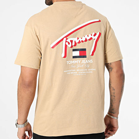 Tommy Jeans - Tee Shirt Reg 3D Street 8574 Beige